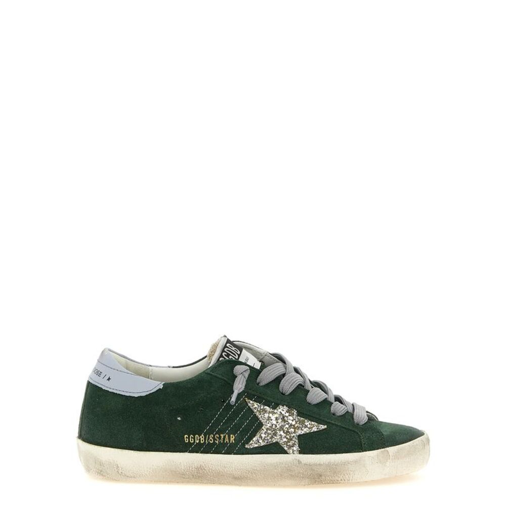 Golden Goose Bicolor Leather Low Top Women's Sneakers